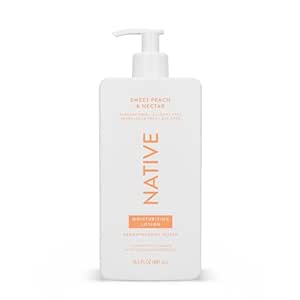 Native Body Lotion Contains Naturally Derived Plant-Based Moisturizers for Women and Men | Restores Dry Skin, Peach & Nectarine, 16.5 fl oz