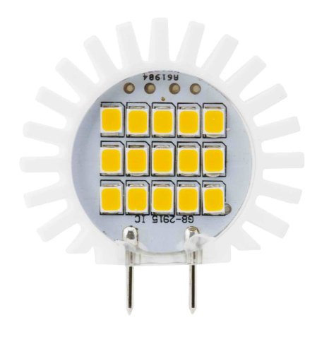 Landlite Dimmable LED G8 bulb ( with Electric shock Protection) 120V Warmwhite LED-G8-2018-2.3W for puck light : Ceramic Sunflower