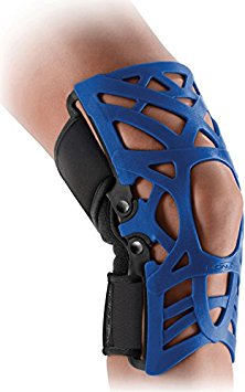 DonJoy Reaction WEB Knee Support Brace with Compression Undersleeve: Blue, Medium/Large