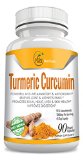 Premium Turmeric Curcumin 90 Veggie Capsules Extra Strength 1000mg Formula Extract With 95 Curcuminoids Pure Natural Herbal Anti Inflammatory Arthritis Pain Relief Joint Supplement by VitaNutritions