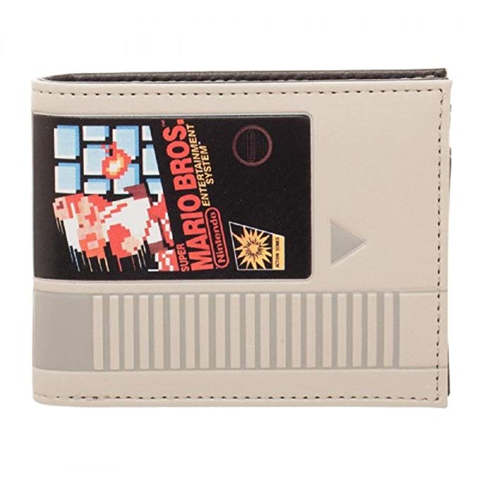 Novelty Nintendo Mario Cartridge Bi-Fold Wallet