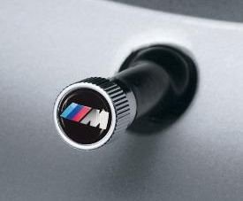 OEM BMW M Logo Valve Stem Caps