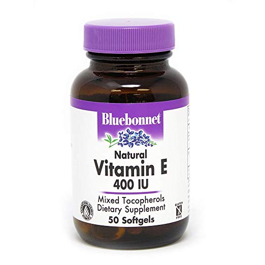 BlueBonnet Vitamin E 400 IU Mixed Softgels, 50 Count