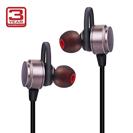 wireless Headphones, Magnetic Earbuds, AZPLACE ipx5Waterproof Sport Wireless ear 4.1,Stereo Earbuds for Gym Running Workout, 8 Hours Talk Time Noise Cancelling Headsets