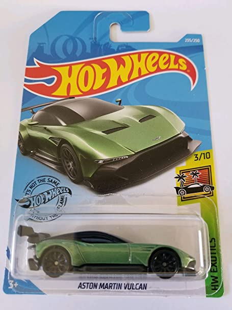 Hot Wheels 2019 Hw Exotics Aston Martin Vulcan 235/250, Green