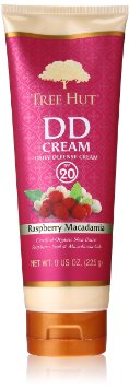 Tree Hut Daily Defense SPF-20 Body Lotion Raspberry Macadamia 9 Ounce