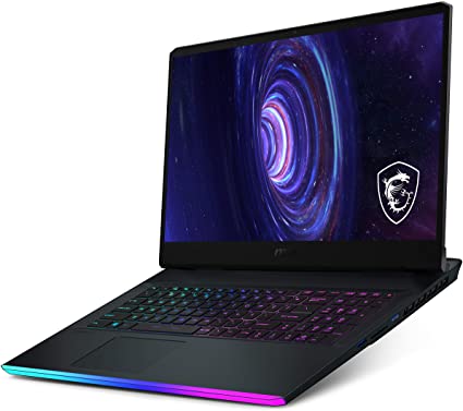 MSI GE76 10UG-031CA Raider 17.3" 240Hz 3ms Gaming Laptop Intel Core i7-10750H RTX3070 16GB 1TB NVMe SSD Win10 VR Ready