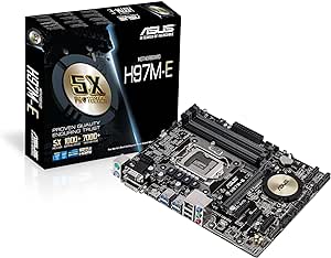 H97M-E - Motherboard - micro ATX - LGA1150 Socket - H97 - USB 3.0 - Gigabit LAN - onboard graphics (CPU required) - HD A