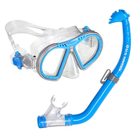 U.S. Divers Toucan Pc Mask/Eco Dry Jr Snorkel Combo
