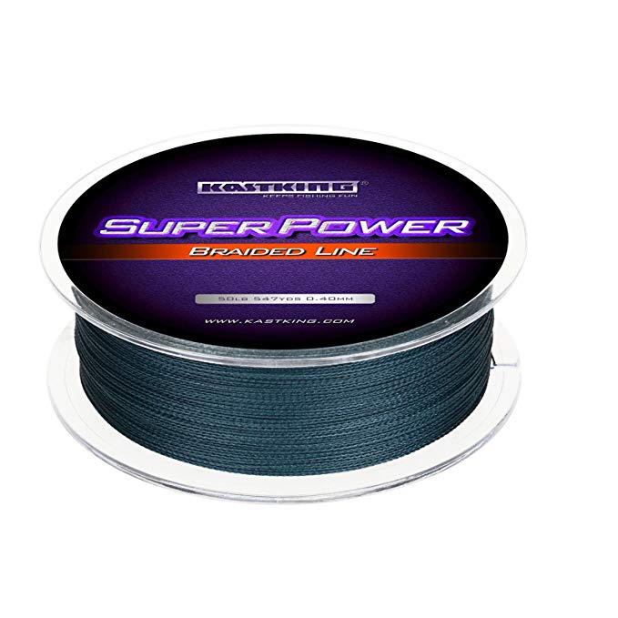 KastKing Superpower Braided Fishing Line - Abrasion Resistant Braided Lines