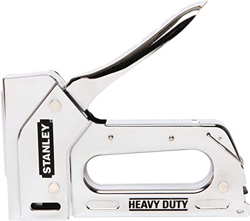 STANLEY Stapler Gun, Heavy Duty, Steel, 1/4-Inch to 9/16-Inch (TR110)