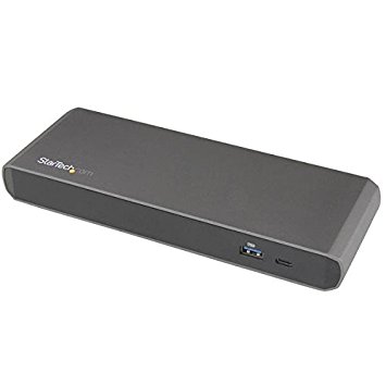StarTech.com Thunderbolt 3 Docking Station for PC Laptops - Windows Only - Dual-4K - Ethernet/Audio/USB Ports