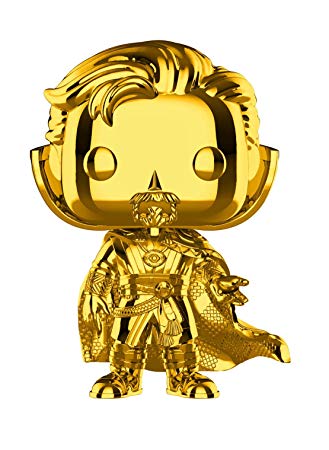 Funko Pop! Marvel: Studios 10 - Doctor Strange (Chrome) Toy, Standard, Multicolor