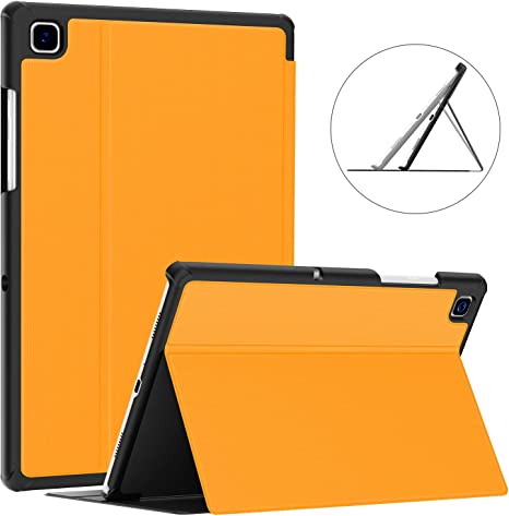 Soke Samsung Galaxy Tab A7 10.4 Case 2020, Premium Shock Proof Stand Folio Case,Multi- Viewing Angles, Hard TPU Back Cover for Samsung Galaxy Tab A7 10.4 inch Tablet [SM-T500/T505/T507],Citrus