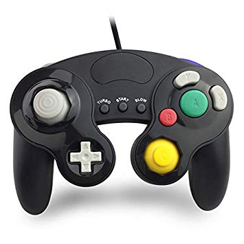 Gamecube NGC Wired Controller, BRIGHTSHOW Super Smash Bros Ultimate NGC Controller for Nintendo Switch (1Pcs Controller)