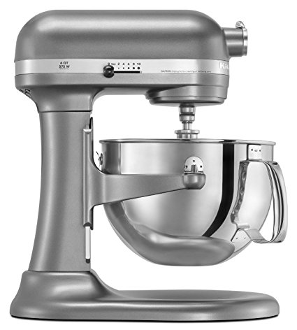 KitchenAid RKP26M1XCU PRO600 Stand Mixer Continental - Silver (Certified Refurbished)