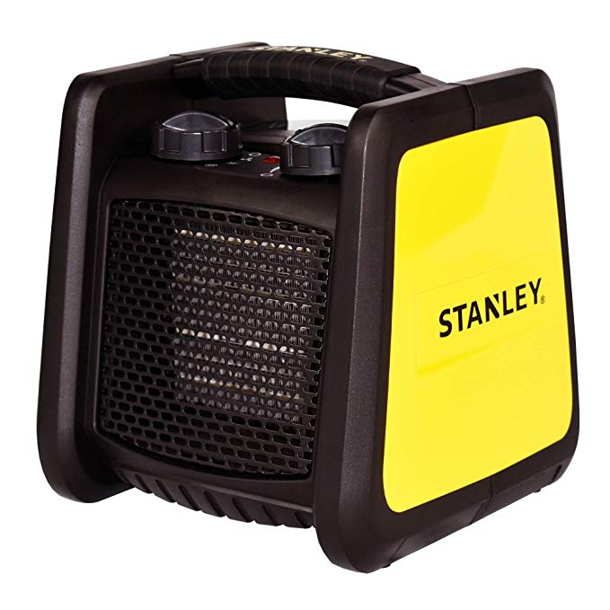 STANLEY ST-221A-120 Low Profile Electric Heater, Black, Yellow