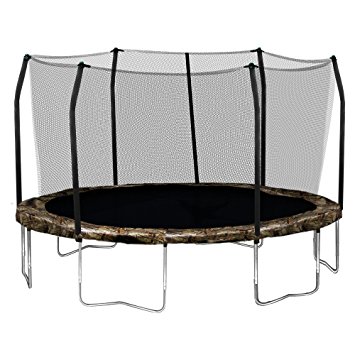 Skywalker Trampolines 15-Feet Round Trampoline and Enclosure with Spring Pad