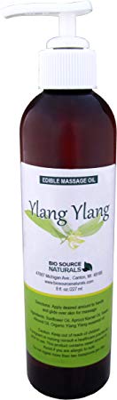 Ylang Ylang Massage Oil / Body Oil 8 Fl. Oz. (Edible) Pump