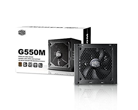 Cooler Master G550M PSU 'Semi-Modular, 80 Plus Bronze, 550W' RS550-AMAAB1-UK