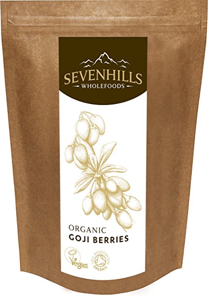 Sevenhills Wholefoods Organic Raw Goji Berries 1 kg