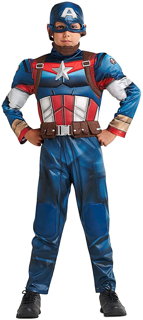 Marvel Captain America Costume for Boys