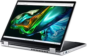 Acer Aspire Spin A3SP14-31PT-322D, 14.0" FHD 1920x1080 IPS Touch Laptop, Intel Core i3-N305, ‎Intel UHD Graphics, 8GB RAM, 256GB SSD, Windows 11