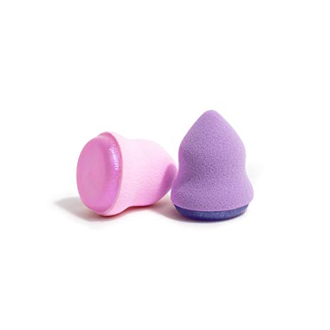 Vanity Planet Blend Baby Makeup Sponge with Silicone Applicator - Soft Blending, Cosmetic Accessory