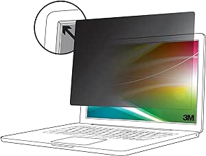 3M Bright Screen Privacy Filter for 14in Laptop, 16:9, BP140W9B