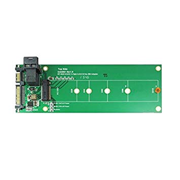 SATA and Mini SAS SFF-8643 to M.2 SATA PCI-e SSD Adapter