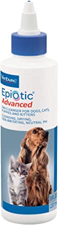 Virbac 003108 Epi-Otic Advanced Pet Ear Cleaner, 8 oz