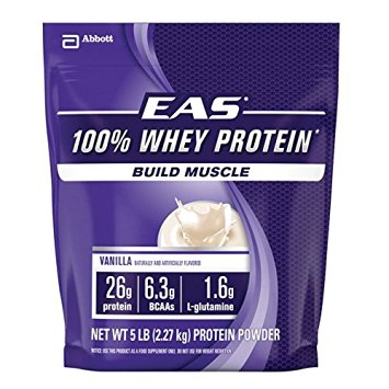EAS 100% Whey Protein - 5lb Bag Vanilla