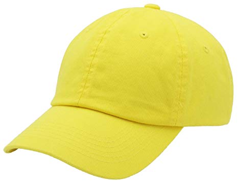 Top Level Baseball Cap for Men Women - Classic Cotton Dad Hat Plain Cap Low Profile