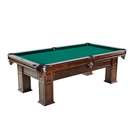 Barrington Woodhaven Premium Billiard Pool Table, Extra Large, 100” - Wood Billiards, Pool, and Snooker Game Tables for Home, Bar, Lounge, Rec Room - Durable, Professional Grade