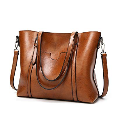 ELIMPAUL Women Fashion Top Handle Satchel Handbags Shoulder Bag Tote Purse Crossbody Bag