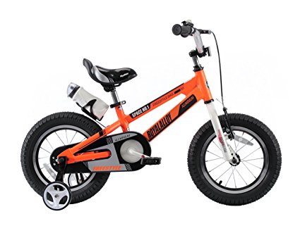 RoyalBaby Space No. 1 Aluminum Kids Bikes 12 inch, 14 inch, 16 inch, 18 inch, Boy's Bike and Girl's Bicycles, Gift for Kids