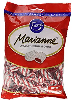 Fazer Marianne Chocolate Filled Mint Candies Imported From Finland 7.76oz(220g)