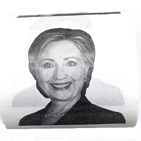 Hillary Clinton Toilet Paper, Novelty Political Gag Gift (1)