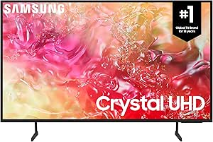 SAMSUNG 75-Inch Crystal UHD DU7100 Series with Crystal Processor 4K, Object Tracking Sound Lite, Q-Symphony, 4K Upscaling, Gaming Hub, Smart TV - [UN75DU7100FXZC][Canada Version] (2024)