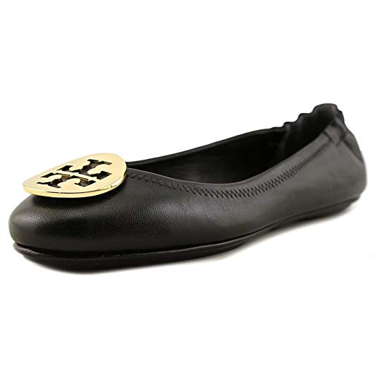 Tory Burch Womens Minnie Closed Toe Slide Flats