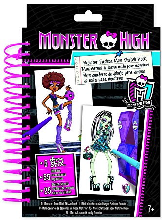 Fashion Angels Monster High Mini Sketch Book