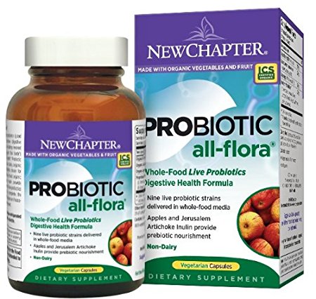 New Chapter Probiotic All-Flora, 120 Vegetarian Capsules