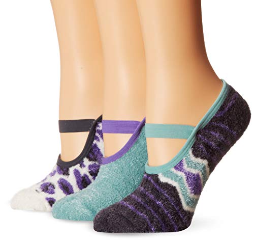 Muk Luks Women's Aloe Maryjane's 3 Pair Sock Pack