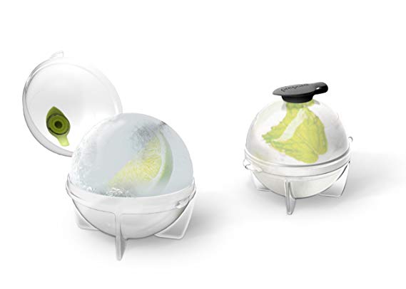 Prepara Ice Ball Maker, Jumbo, Multicolor, Set of 2