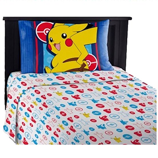 Pokemon Electric Ignite Childrens Sheet Set Full