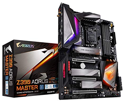 GIGABYTE Z390 AORUS Master (Intel LGA1151/Z390/ATX/3xM.2 Thermal Guard/Onboard AC Wi-Fi/ESS Sabre DAC/Motherboard)