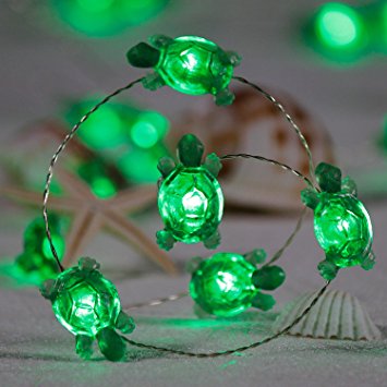 Decorative String Lights, Impress Life Land Turtle Copper Wire 10 ft 40 LEDs with Remote for Indoor, Covered Outdoor, Summer Holiday, Tent Wedding, Birthday, DIY Bedroom Home Parties Decorations