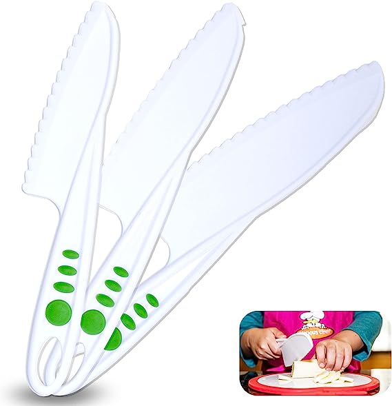 Curious Chef 3-Piece Nylon Knife Set