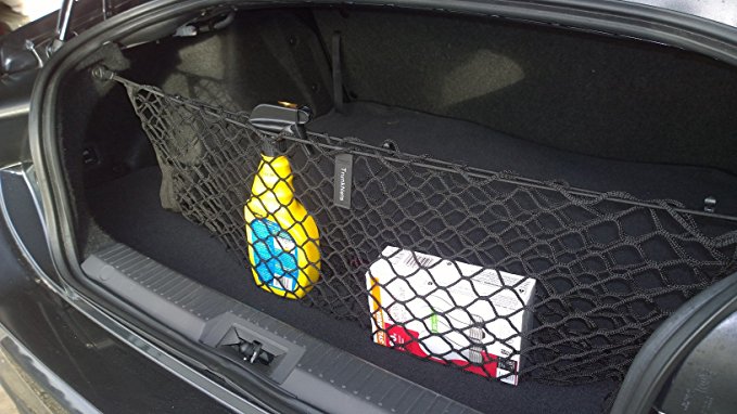 Envelope Style Trunk Cargo Net for Toyota 86 2017 2018 Scion FR-S 2013 14 15 2016 Subaru BRZ 2013 14 15 16 17 2018