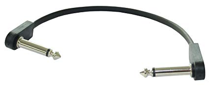 EBS PCF-DL18 Deluxe Flat Patch Cable - 18 Centimeter, Angle-Angle